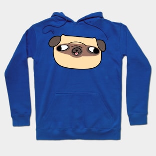 Simple Pug Face Hoodie